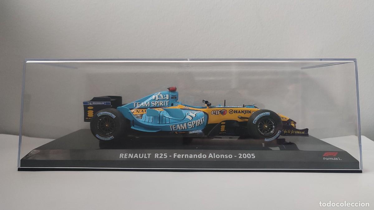 Modellautos: Renault R25 - Fernando Alonso - Campe&oacute;n F1 2005 (1/24)