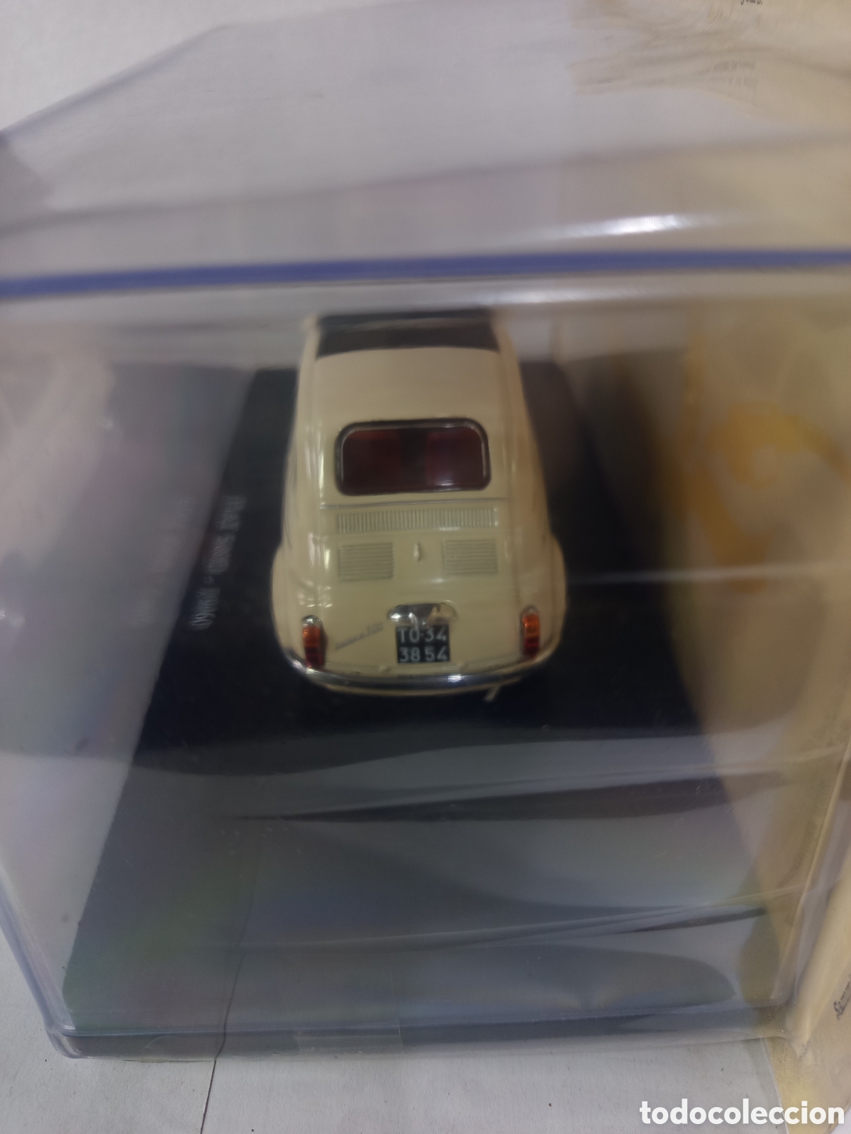 Coches a escala: F&iacute;at 500 D 1960 blanco - Foto 3