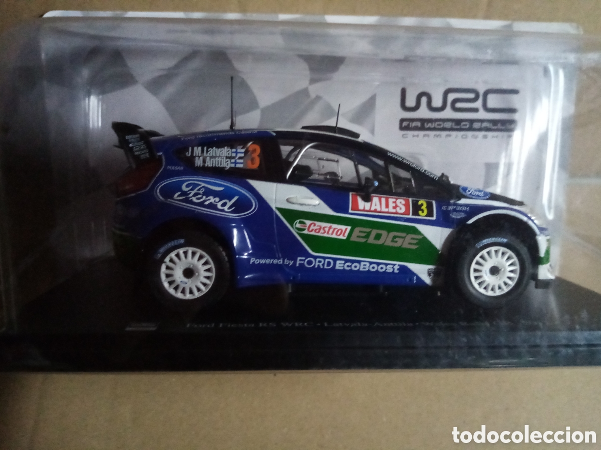 Coches a escala: Coche escala 1:24 Ford fiesta rs wrc