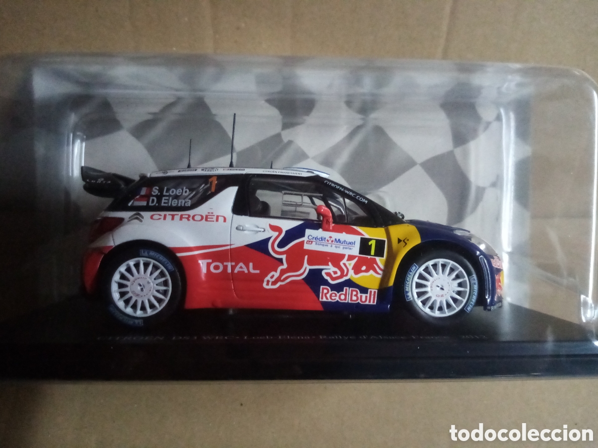 Coches a escala: Coche escala 1:24 Citro&euml;n DS3 wrc