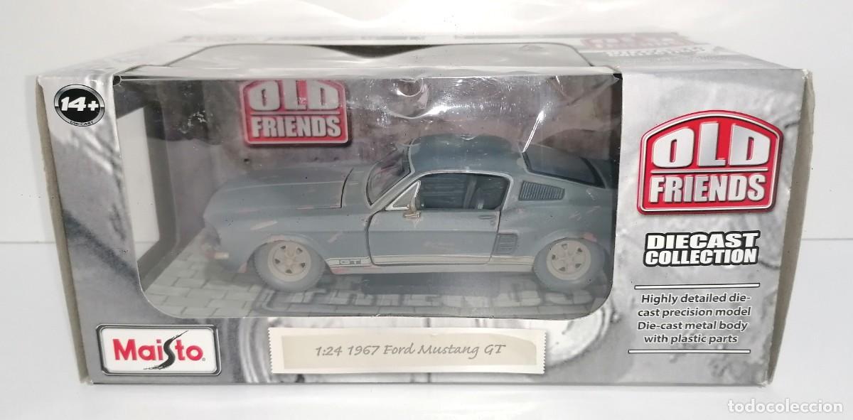 Coches a escala: FORD MUSTANG GT OLD FRIENDS MAISTO ESCALA 1:24