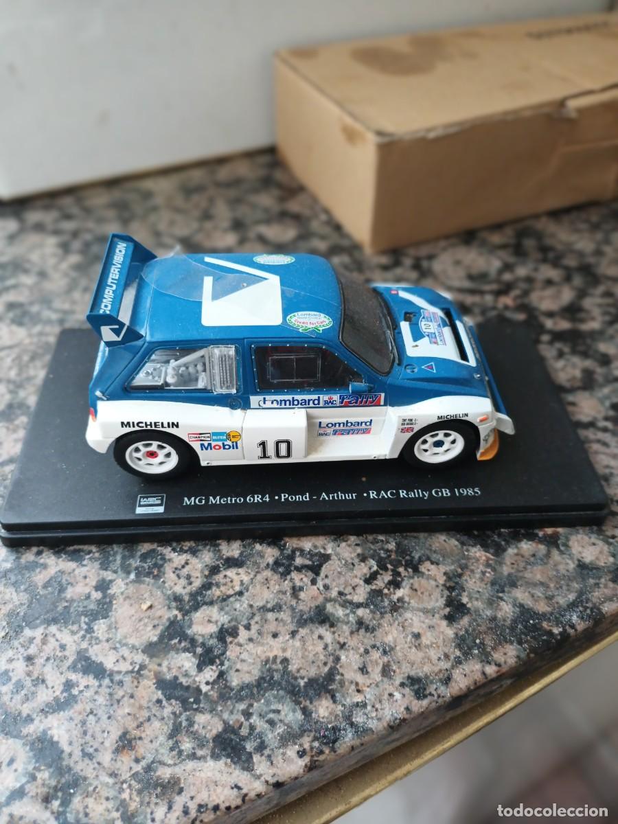 Coches a escala: MG METRO 6R4 POND.ARTHUR RAC RALLY GB 1985 1.24 EN PEANA.