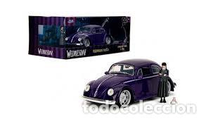 Coches a escala: Wednesday Volwagen Beetle 1/24 - Miercoles - Jada