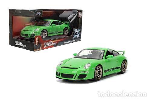 Coches a escala: Porche 911 GT3 RS (997) - escala 1/24 - Jada Toys