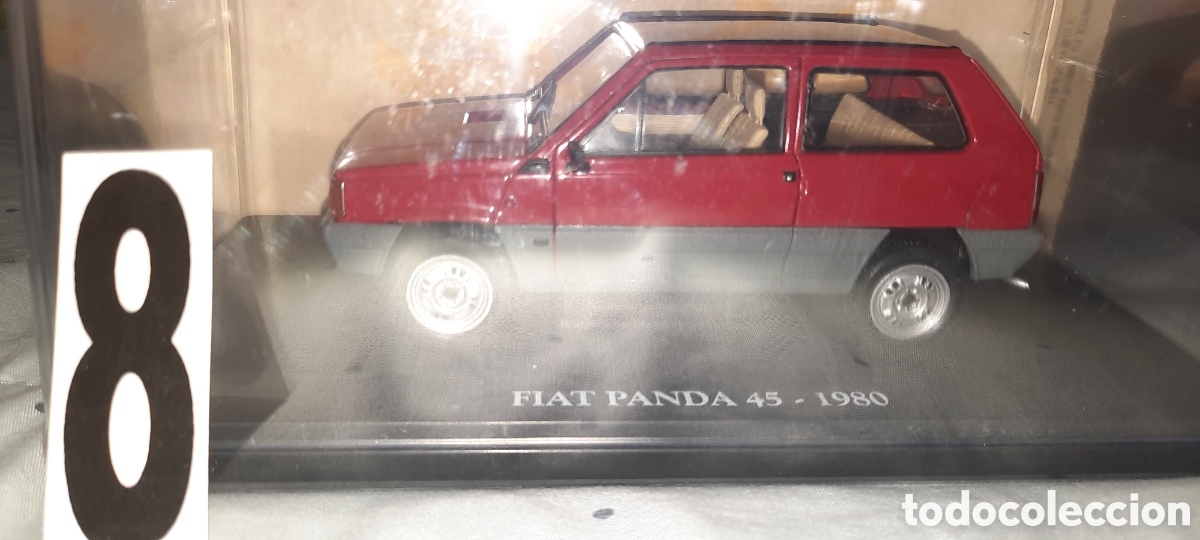 Coches a escala: FIAT PANDA 45,NUEVO,ESCALA 1/24