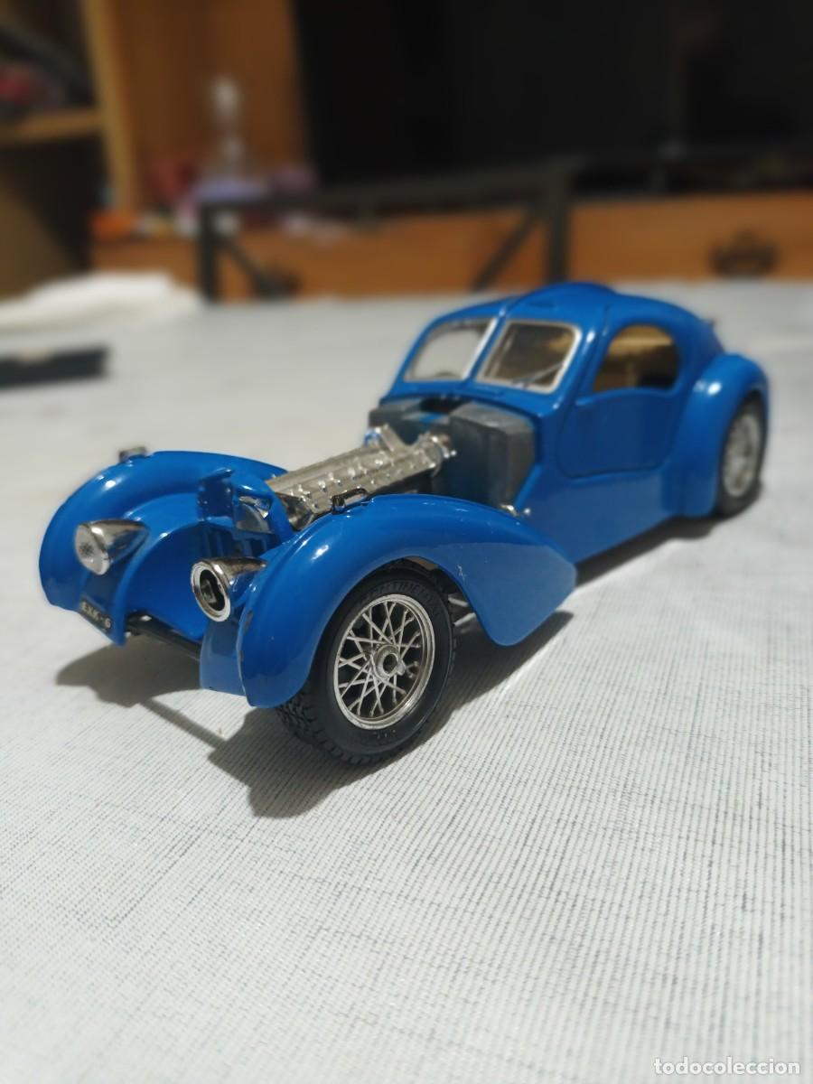 Coches a escala: BUGATTI ATLANTIC 1936 BURAGO 1:24 MADE IN ITALY.RESTAURAR O PIEZAS.
