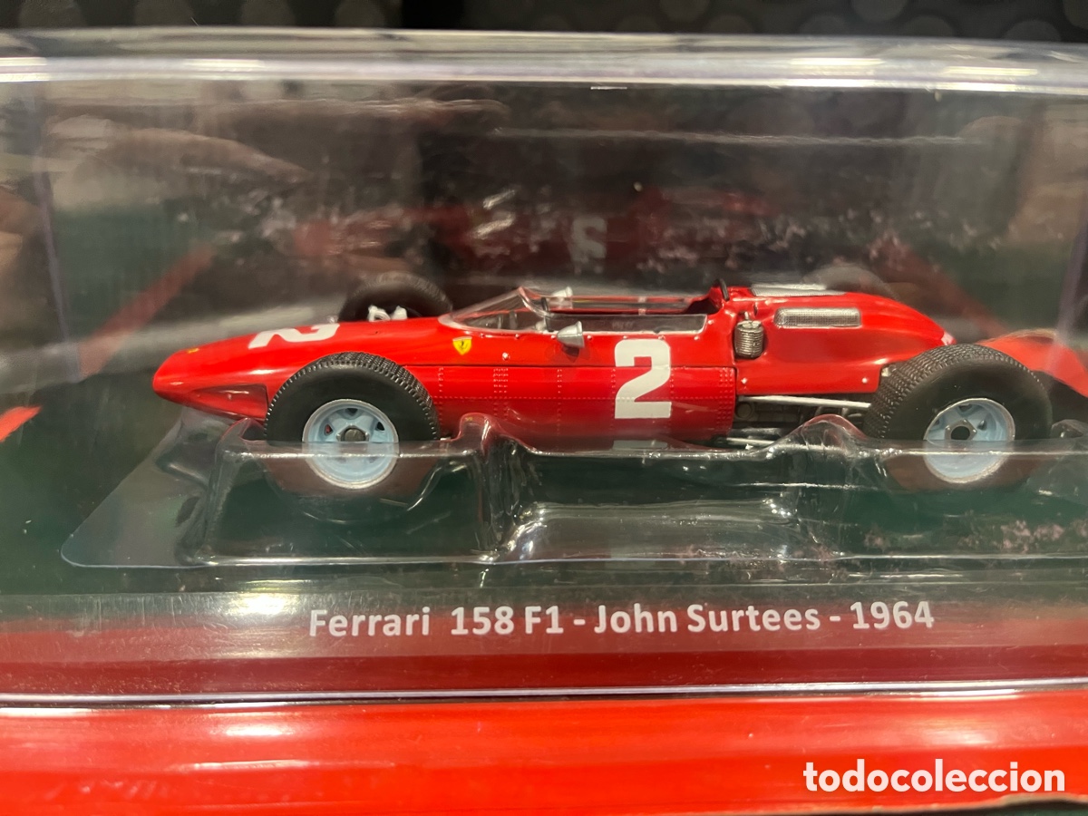 Coches a escala: FERRARI 158 F1 JOHN SURTEES 1964 ESCALA 1/24 ALTAYA