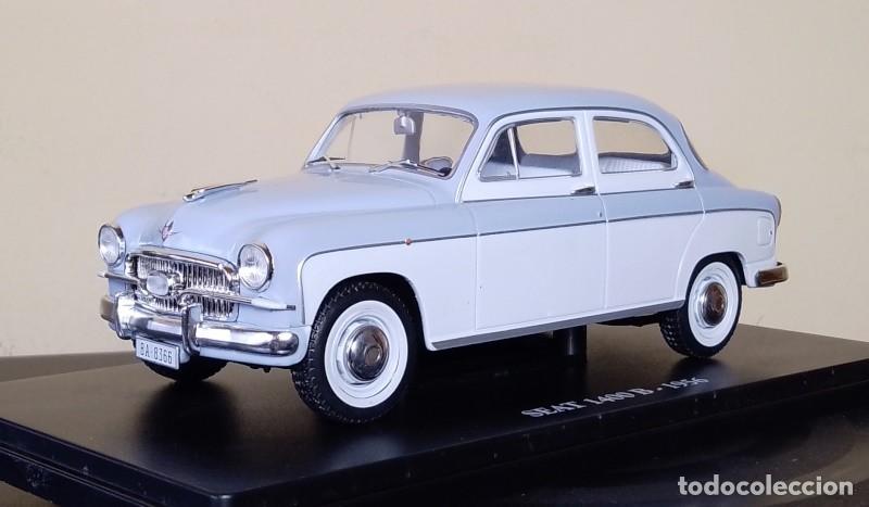 Coches a escala: Seat 1400 B 1956 con urna