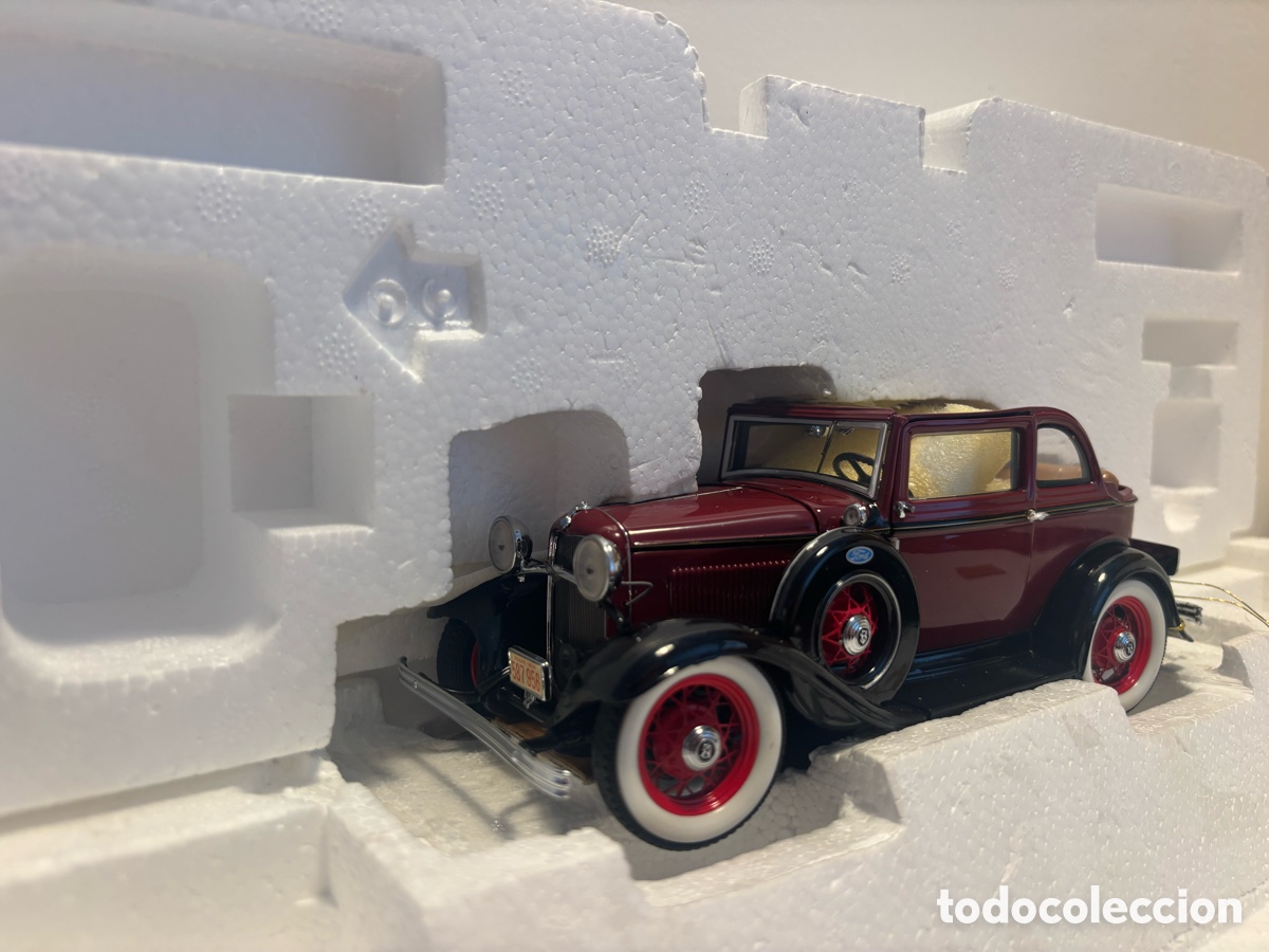 Coches a escala: Franklin Mint 1932 Ford V-8 Bonnie & Clyde 1:24