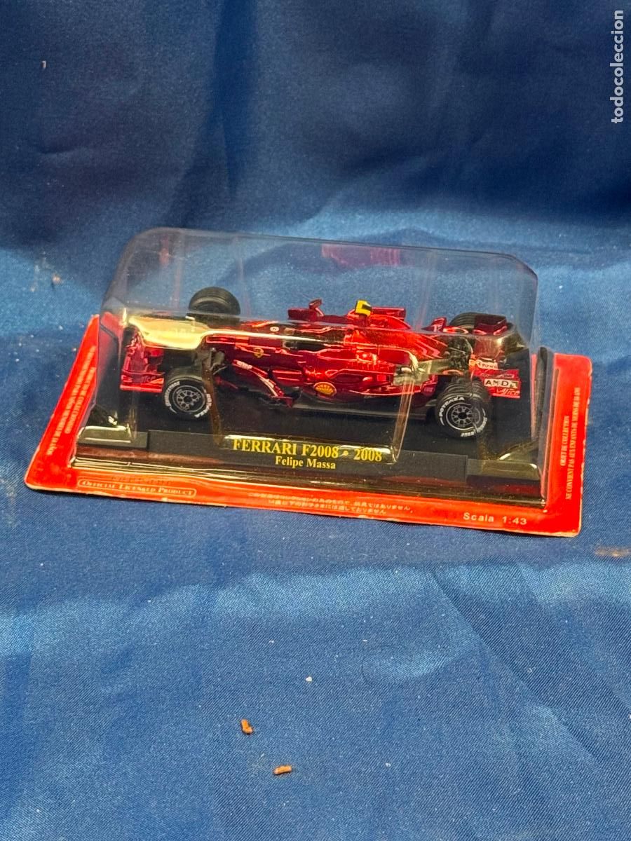 Coches a escala: Felipe Massa Ferrari F2008 #2 F&oacute;rmula 1 2008 1:24