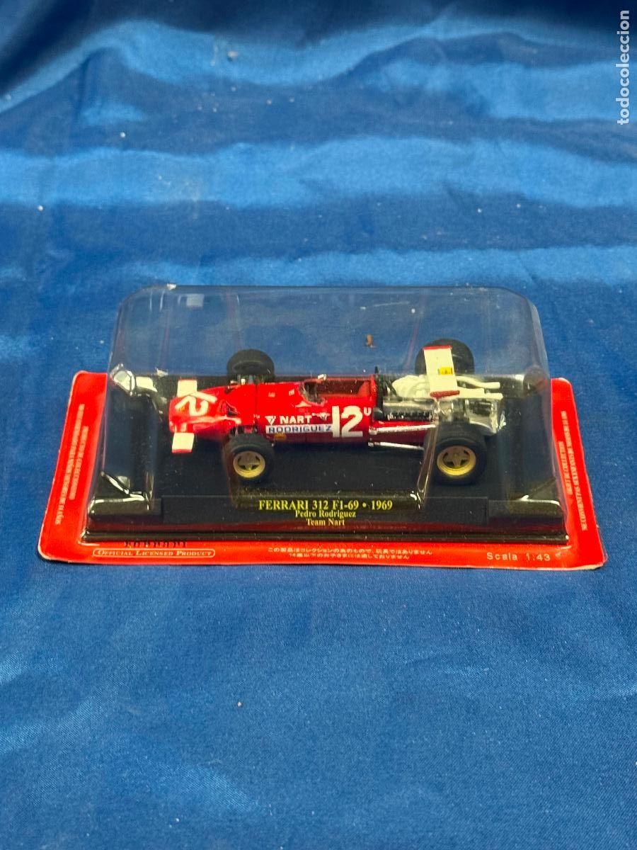 Coches a escala: FERRARI 312 F1-69 DE 1969 ALTAYA PEDRO RODRIGUEZ