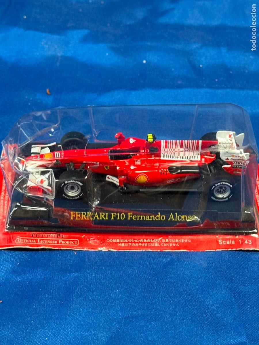 Coches a escala: FERRARI F10 FERNANDO ALONSO