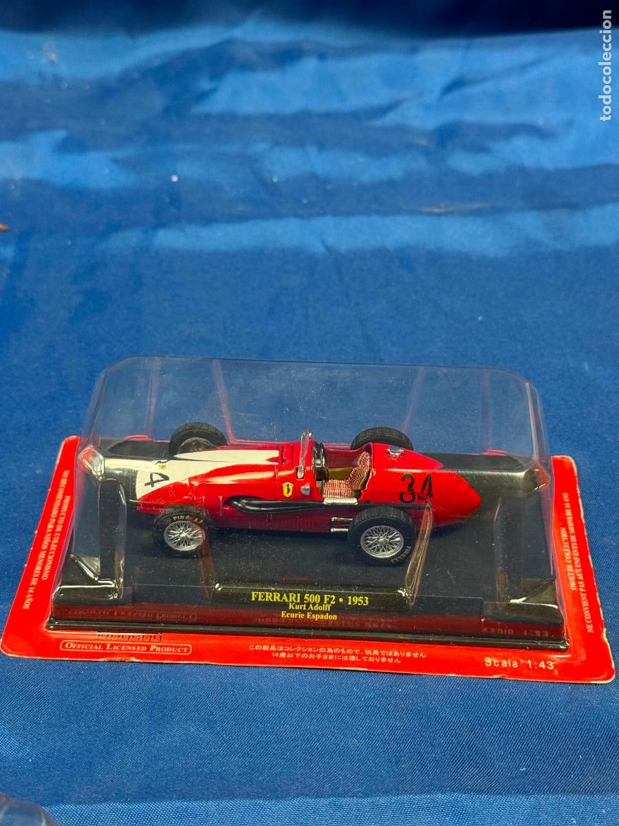 Coches a escala: FERRARI 500 F2 EDICCIONES DE ALTAYA, PILOTO KURT ADOLFF. FERRARI-64