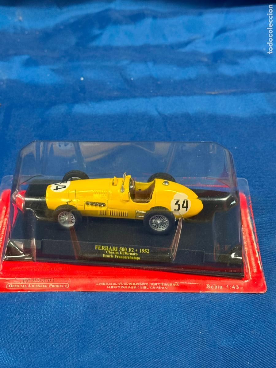 Coches a escala: FERRARI 500 F2 1952 CHARLES DETORNACO, ECURIE FRANCORCHAMPS /NUEVO