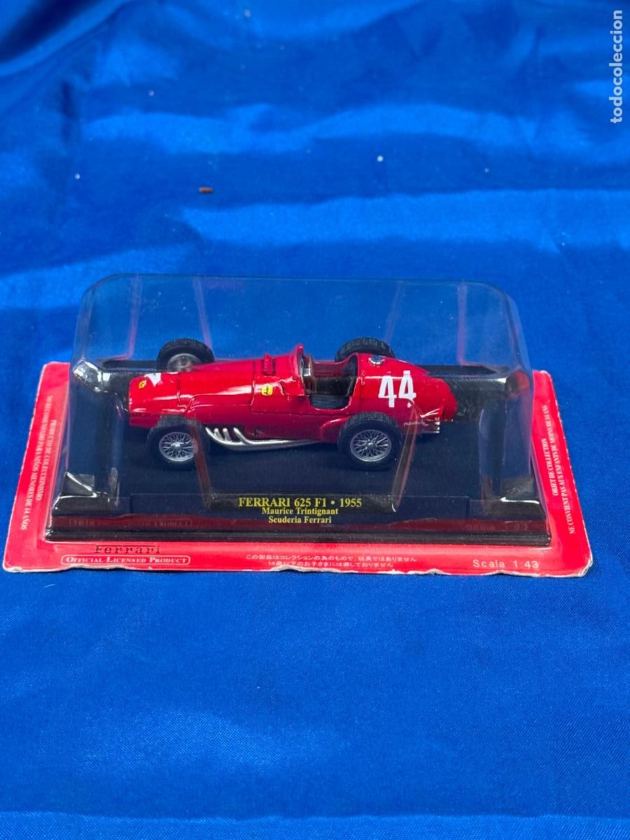Coches a escala: FERRARI 625 F1 DE 1955 EDICCIONES DE ALTAYA, PILOTO MARICE TRINTIGNANT. FERRARI-48
