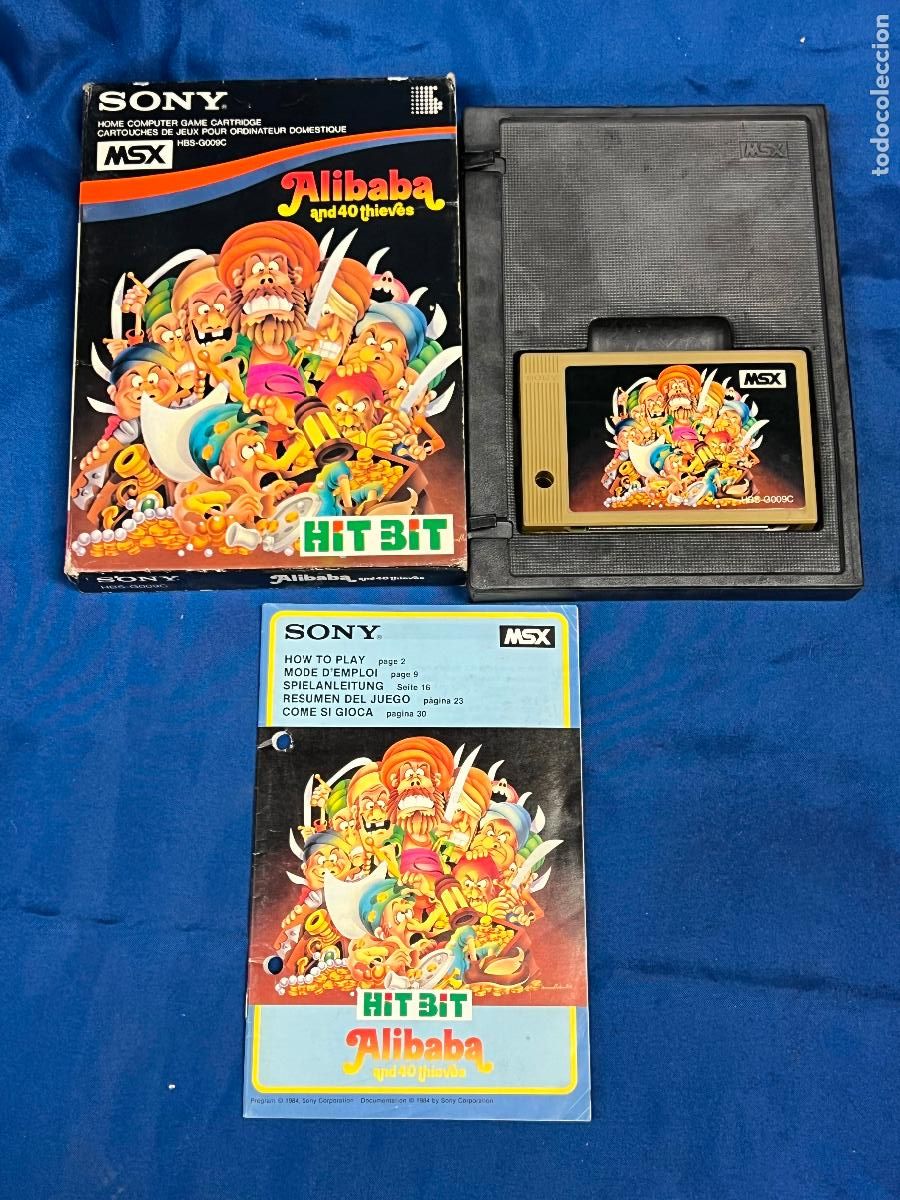 Coches a escala: JUEGO CARTUCHO ALIBABA AND 40 THIEVES EN CAJA