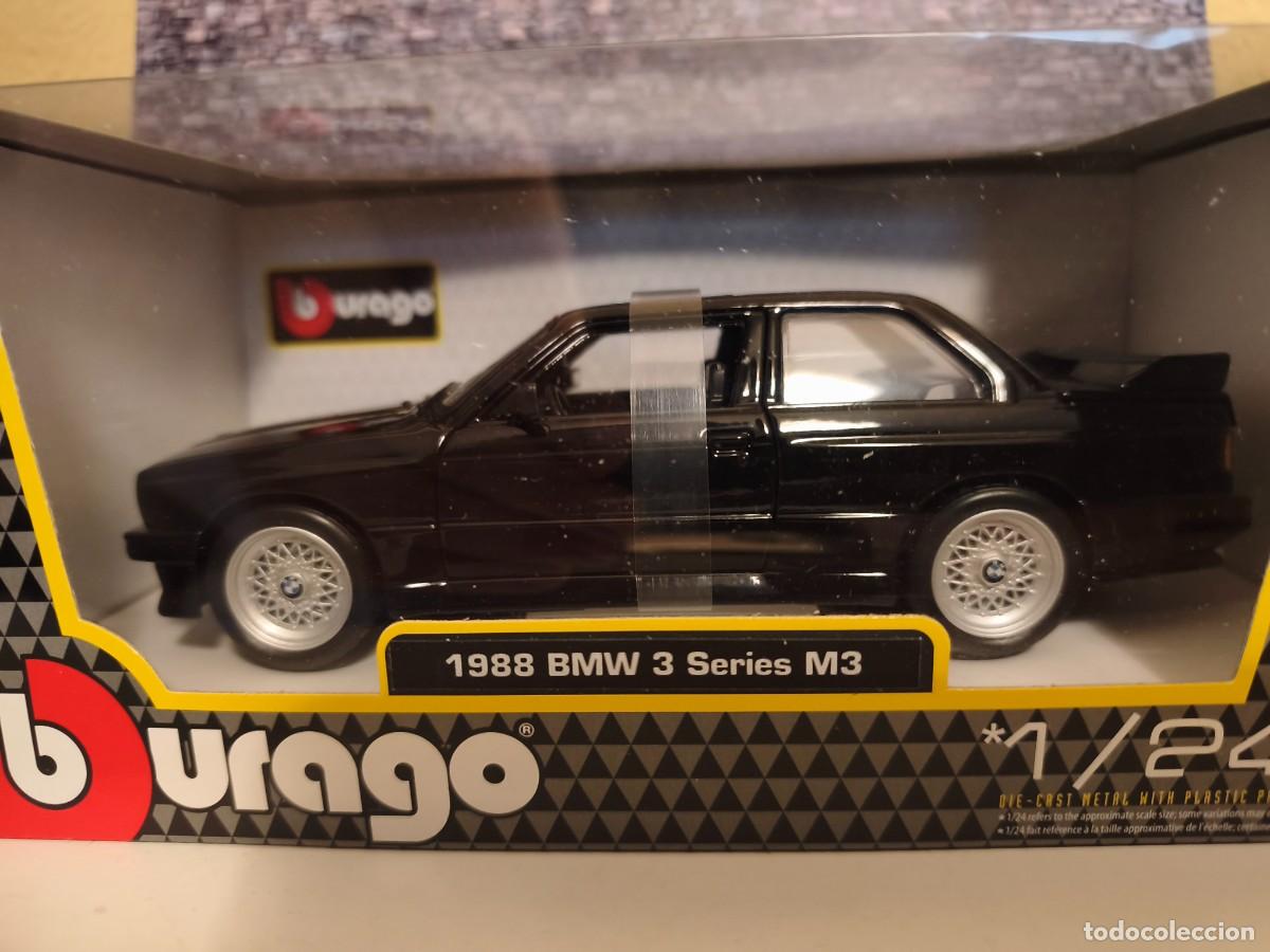 Coches a escala: BMW M3 E30 1986. Burago 1/24. Leer bien descripci&oacute;n