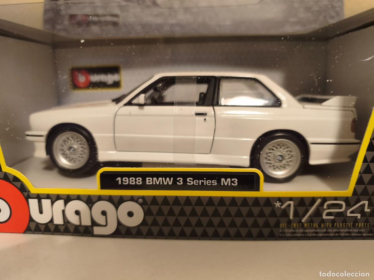 Coches a escala: BMW M3 E30 1986. Burago 1/24. Leer bien descripci&oacute;n