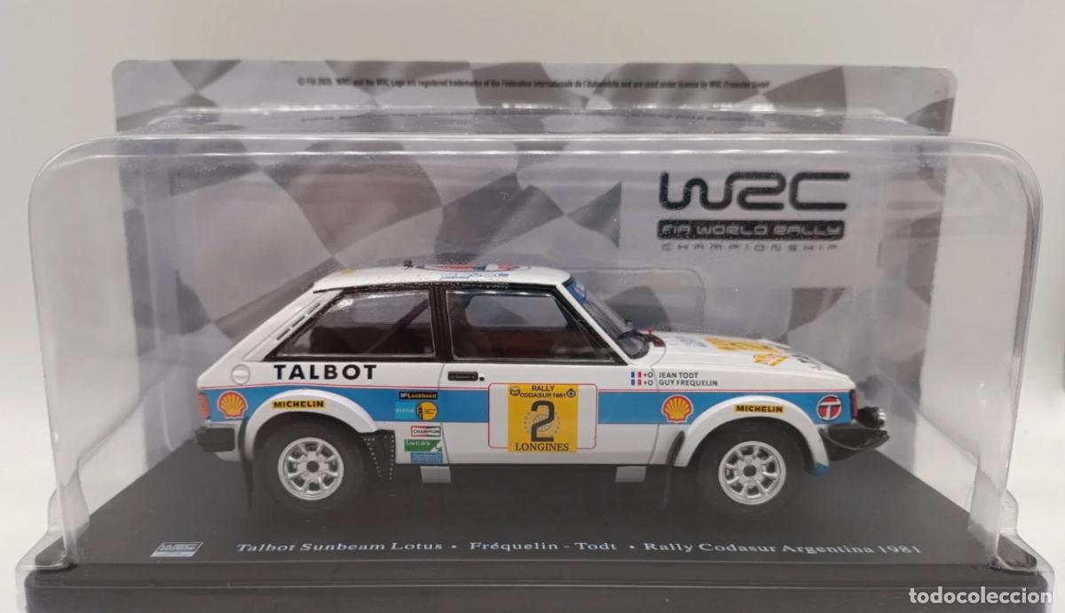 Coches a escala: TALBOT SUNBEAM LOTUS / Rally Codasur Argentina, 1981 - Guy Frequelin (Escala 1:24) Coche rallye WRC