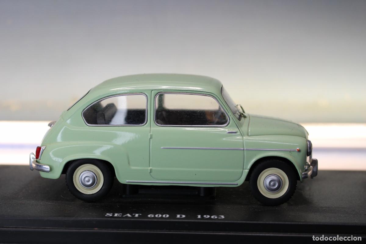 Model Cars: Coche Seat 600 D, 1963. 1/24. Colecci&oacute;n &ldquo;Coches inolvidables&rdquo;, Salvat.