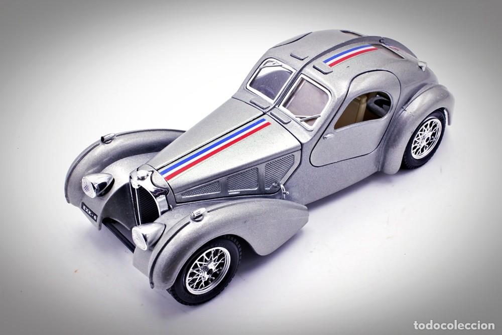Coches a escala: Bugatti 57 SC Atlantic 1936. Bburago. Scale 1/24