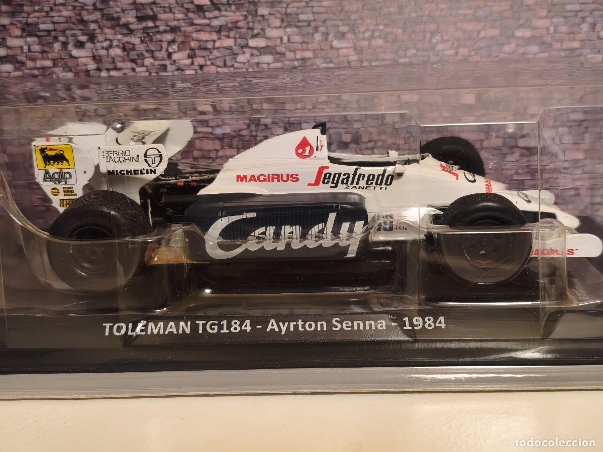 Coches a escala: Formula 1. Toleman TG184. A. Senna 1984. Escala 1/24. Leer bien descripci&oacute;n.