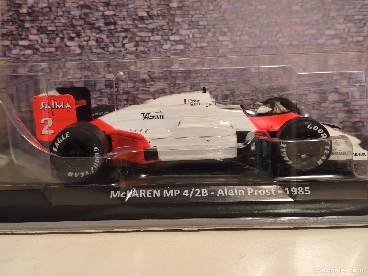 Coches a escala: Formula 1. McLaren MP4/2B. A. Prost 1985. Escala 1/24. Leer bien descripci&oacute;n.