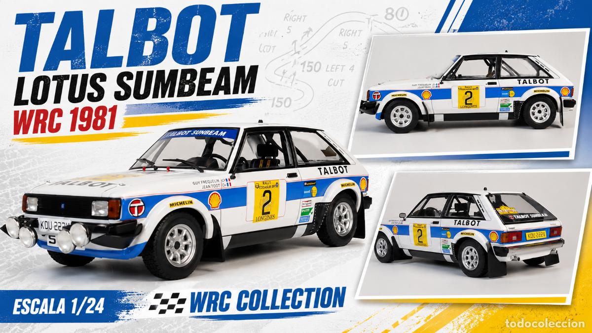 Voitures &agrave; l'&eacute;chelle: Talbot Sunbeam Lotus WRC 1981