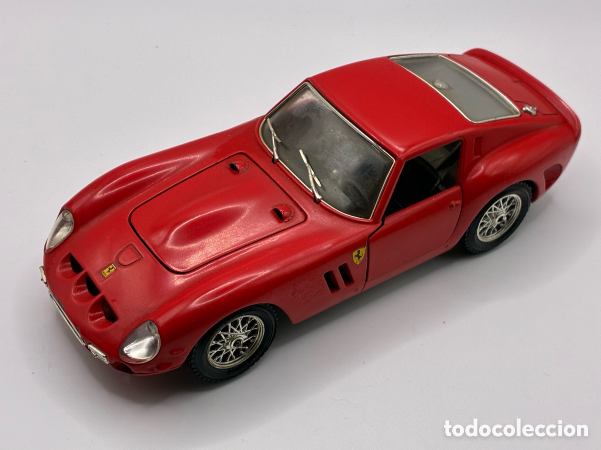 Coches a escala: COCHE FERRARI 250 GTO 1962 FABRICADO POR BURAGO SCALA 1/24 METALICO MADE ITALY