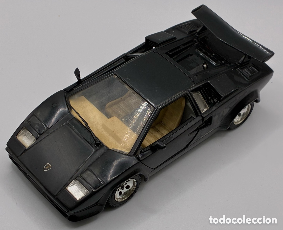 Coches a escala: COCHE LAMBORGHINI COUNTACH 1988 FABRICADO POR BURAGO SCALA 1/24 METALICO MADE ITALY