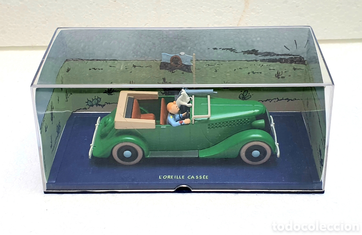Coches a escala: LOS COCHES DE LAS AVENTURAS DE TIN TIN *** LA OREJA ROTA