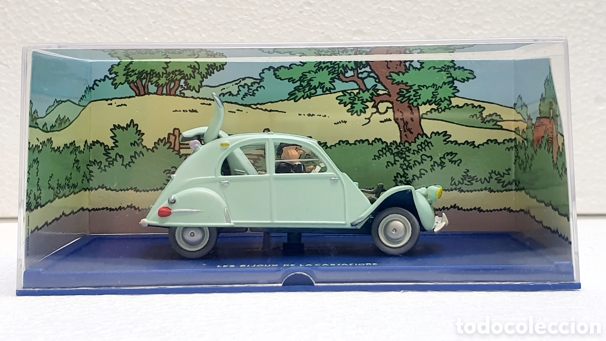 Coches a escala: LAS AVENTURAS DE LOS COCHES DE TIN TIN *** 2CV DUPOND Y DUPONT