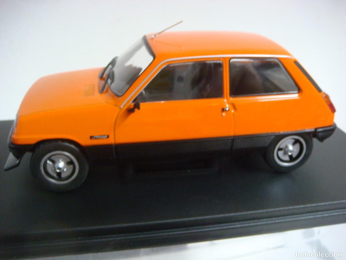 Coches a escala: COCHE ESCALA 1'24-RENAULT-5 CON SU CRISTALINA-(&)