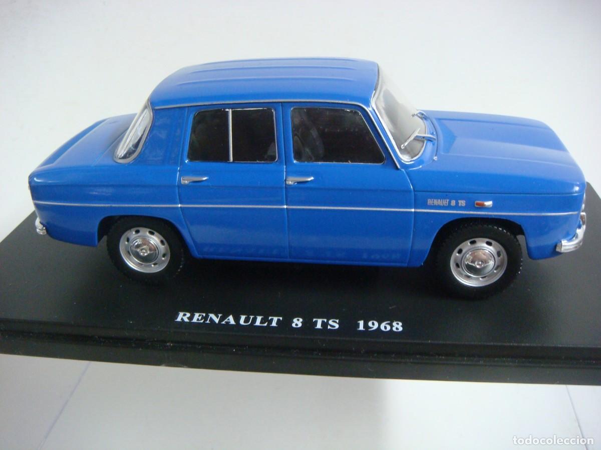Coches a escala: COCHE ESCALA 1'24-RENAULT 8 TS-1968-CON SU CRISTALINA-(&)