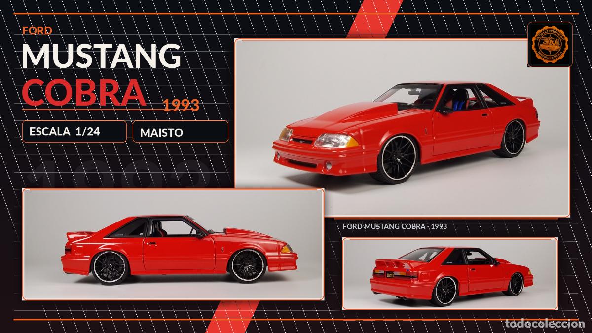 Coches a escala: Ford Mustang SVT Cobra 1993