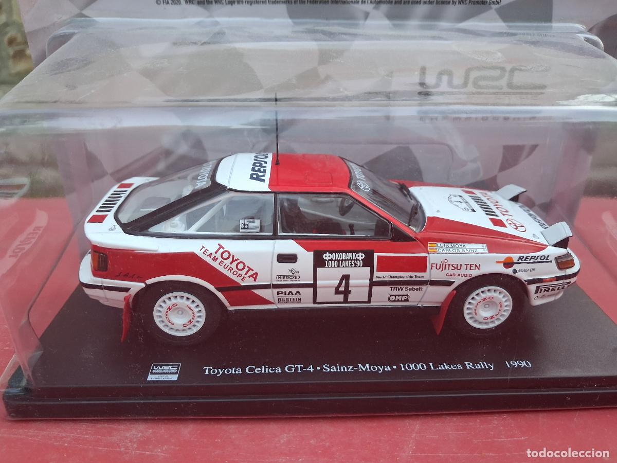 Coches a escala: PRECIOSO COCHE ESCALA 1:24 TOYOTA CELICA SAINZ MOYA 1000 LAKES 1990 NUEVO EN BLISTER ORIGINAL