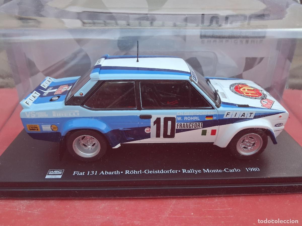 Coches a escala: PRECIOSO COCHE ESCALA 1:24 FIAT 131 ABARTH MONTE CARLO 1980 NUEVO EN BLISTER ORIGINAL