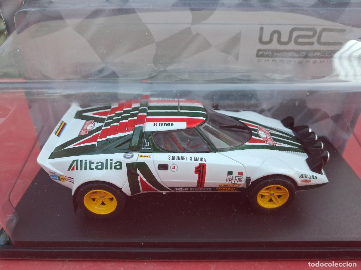 Coches a escala: PRECIOSO COCHE ESCALA 1:24 LANCIA STRATOS MONTE CARLO 1977 NUEVO EN BLISTER ORIGINAL