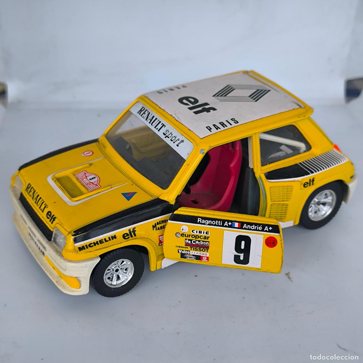 Coches a escala: Renault 5 turbo Burago 1/24 RALLY RAGNOTTI ANDRIE monte carlo 1981