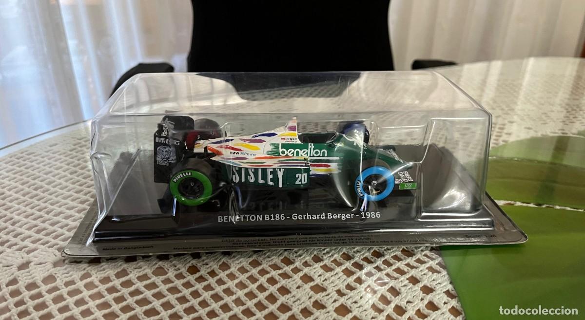 Coches a escala: Benetton B186 Gerhard Berger 1986 1:24