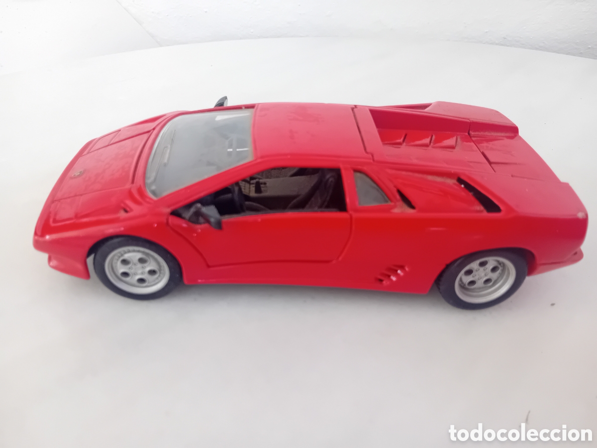 Coches a escala: COCHE FABRICADO EN METAL LAMBORGHINI DIABLO ESCALA 1/24 POR MAISTO
