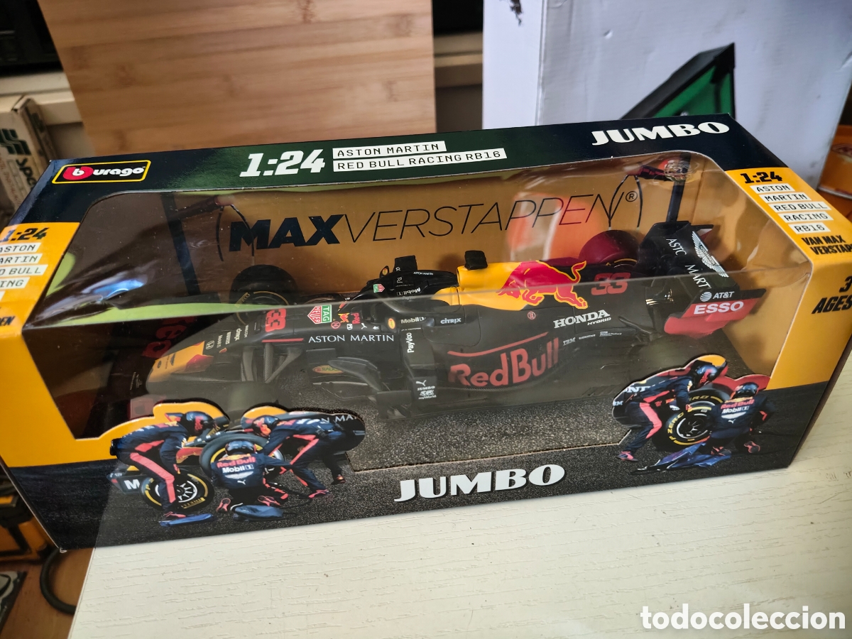 Coches a escala: Bburago 1/24 Aston Mart&iacute;n Red Bull Racing RB16
