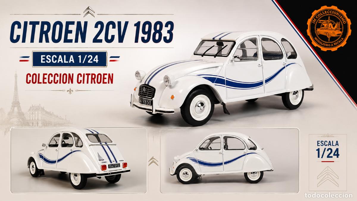 Coches a escala: Citroen 2CV 1983 1/24