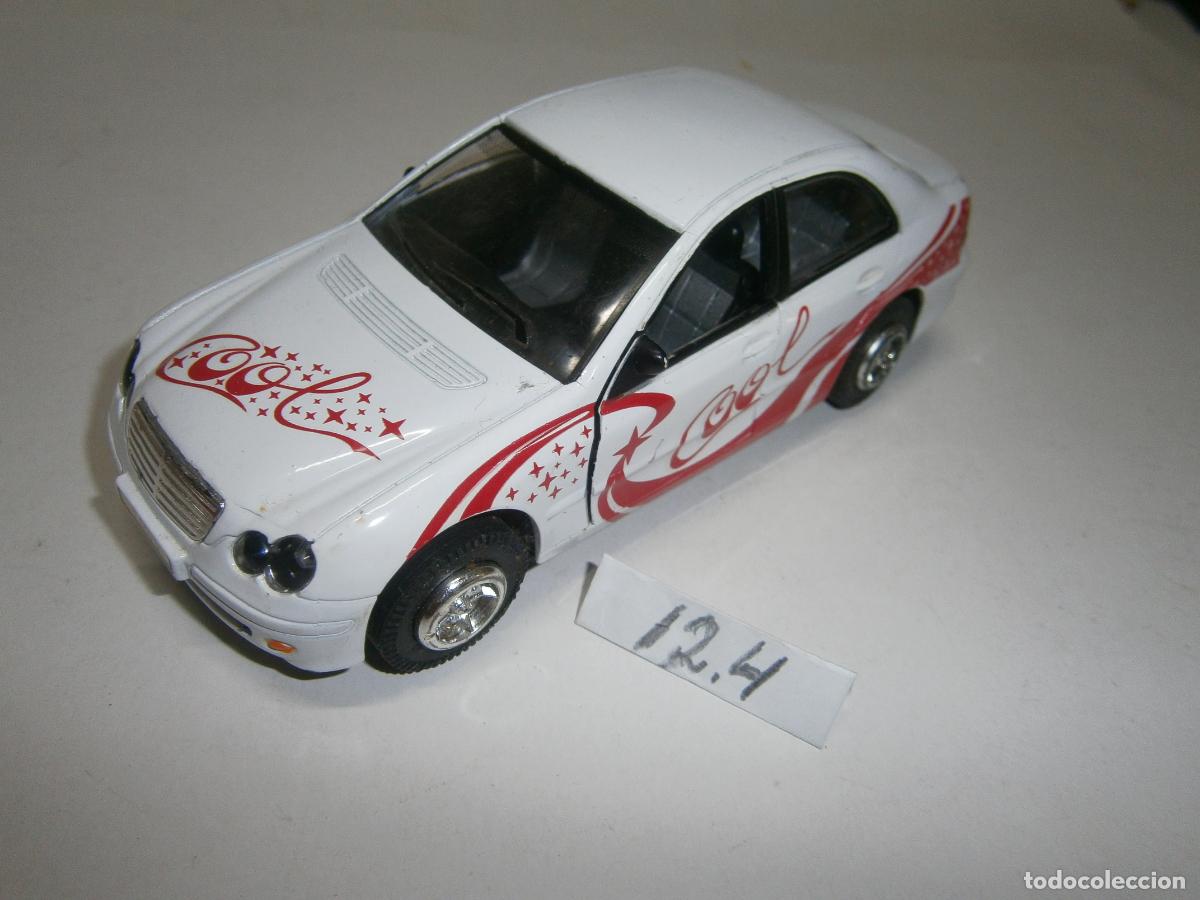 Coches a escala: MAQUETA COCHE MERCEDES CLK DTM CON PUBLICIDAD