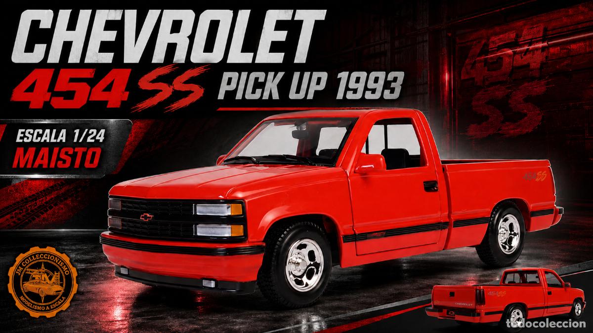 Coches a escala: CHEVROLET 454 SS PICK UP 1993