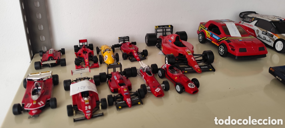 Coches a escala: Lote 16 coches varios
