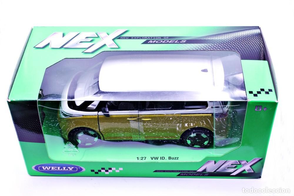 Coches a escala: Vokswagen ID. Buzz 2022. Welly. 1/27. Nueva.
