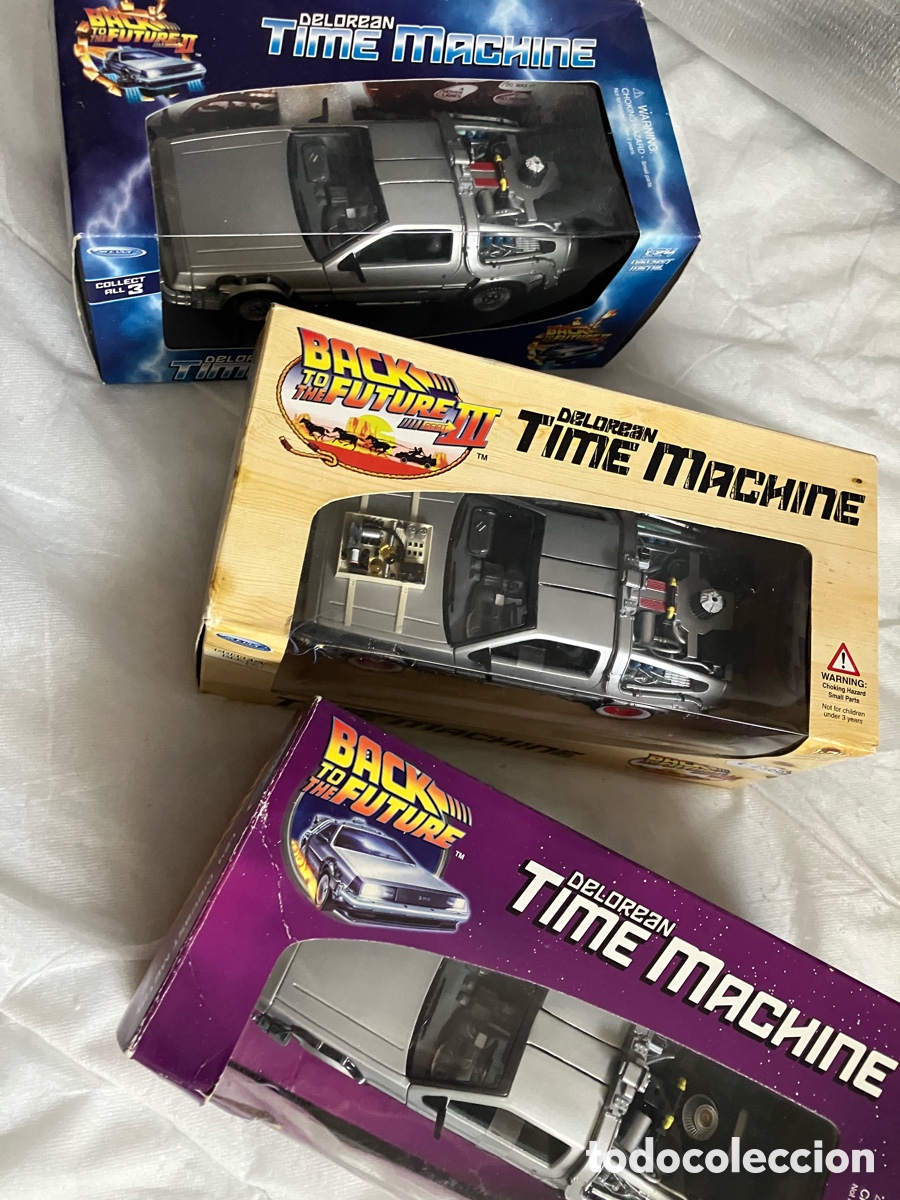 Coches a escala: DELOREAN TIME MACHINE 1:24 - Foto 2
