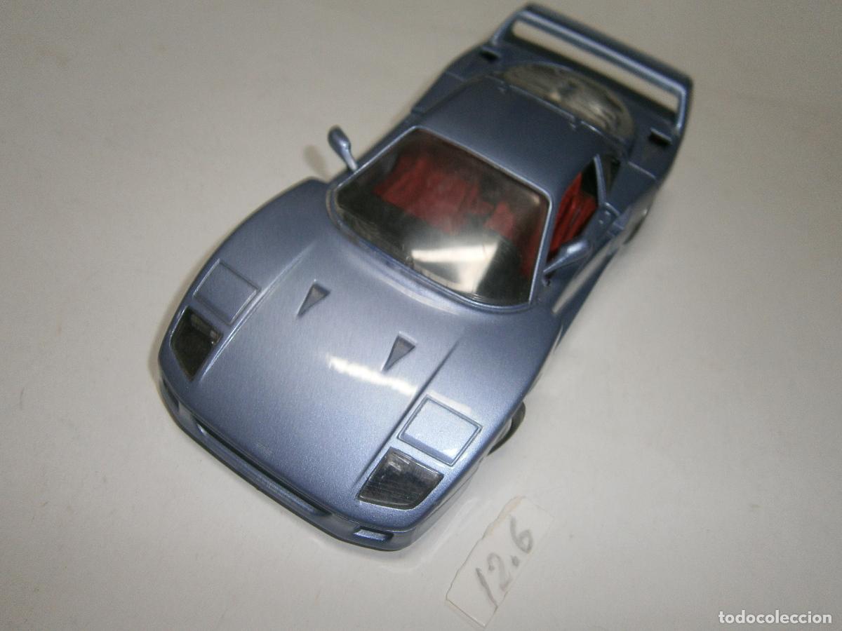 Coches a escala: ANTIGUO COCHE DEPORTIVO FERRARI F40 GUILOY