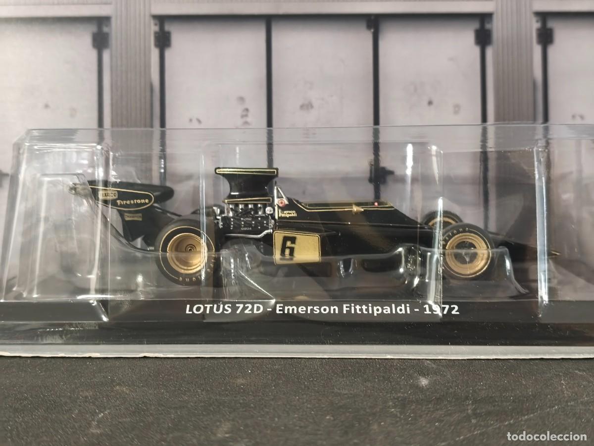 Coches a escala: Formula 1. Lotus 72D. E. Fitipaldi 1972. Escala 1/24. Leer bien descripci&oacute;n